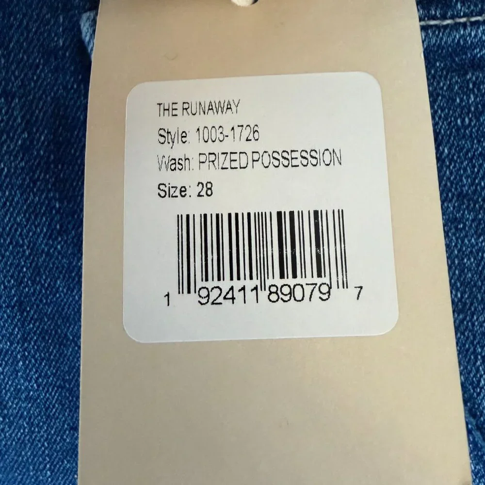 MOTHER The Runaway Jeans in Prized Possession - Size 28 - NEW - Picture 8 of 12